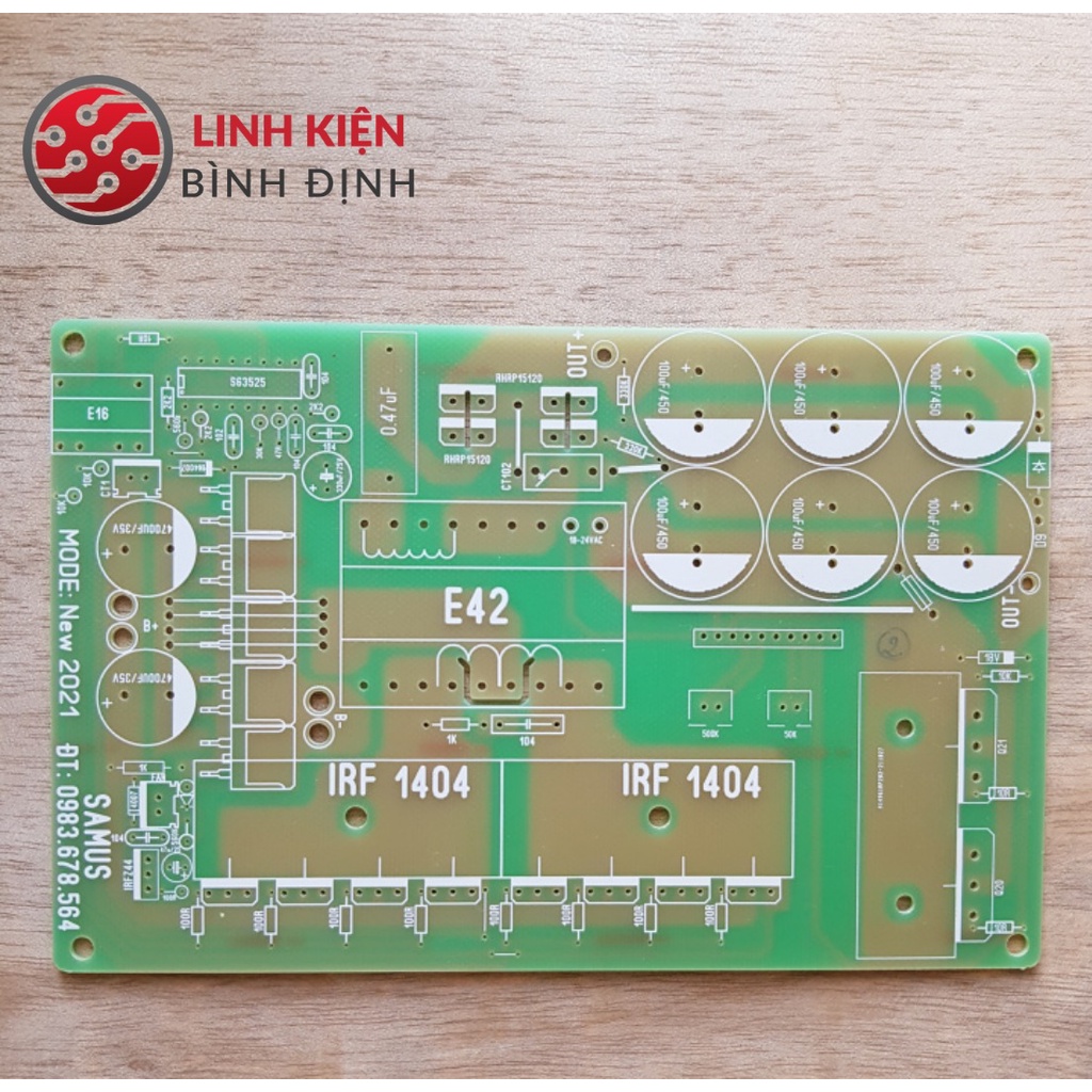 Bo mạch 8 fet băm IGBT