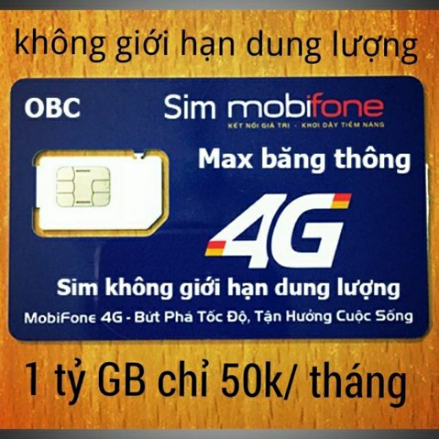 SIM 4G MOBI gói IPHN2/Y60/S50/DIP50 MAX BĂNG THÔNG,KHÔNG GIỚI HẠN DATA CHỈ 50k-60k/tháng.