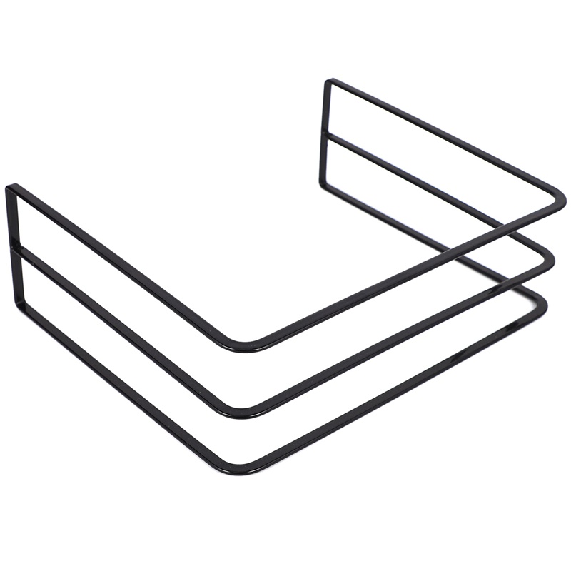 Giá Đứng 3 Tầng Bằng Sắt Treo Khăn Lau Chén Dĩa Tiện Dụng Cho Nhà Bếp