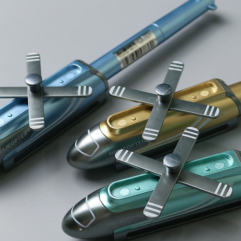 Goo Bút Mực Gel Ngòi 0 5mm Hình Máy Bay Trực Thăng Sáng Tạo