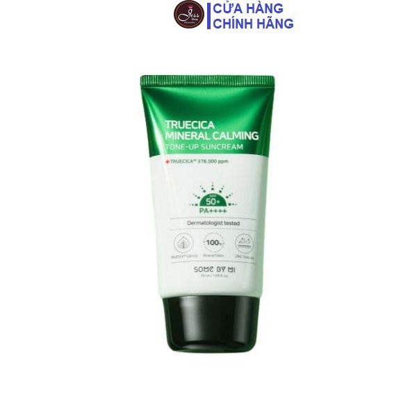 Kem Chống Nắng Some By Mi Truecica Mineral Calming Tone Up Suncream SPF50+ PA++++ 50ml