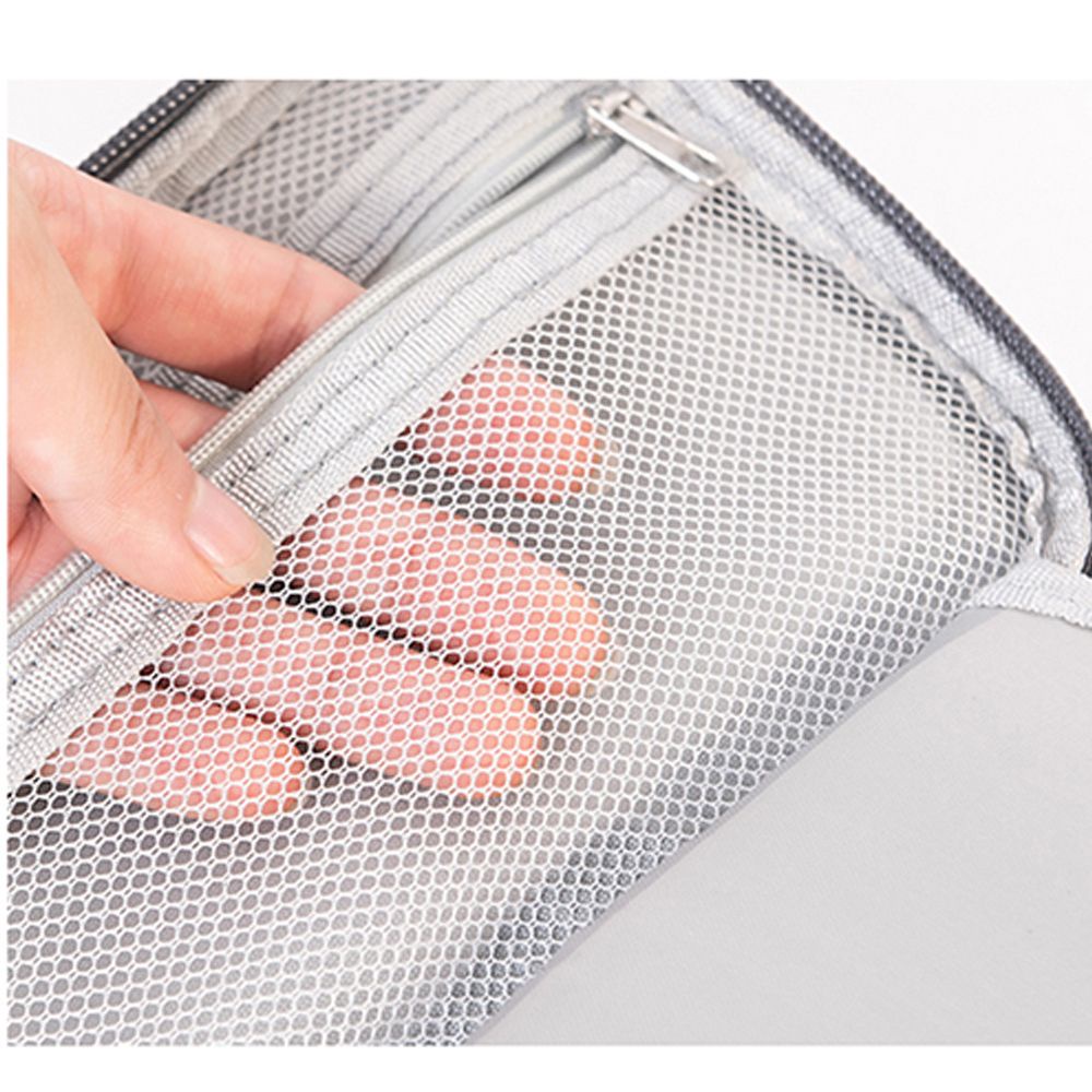 CONOPERY Túi Đựng Dây Cáp Sạc / Tai Nghe Kỹ Thuật Số Chống Nước Có Khóa Kéo Nhiều Màu