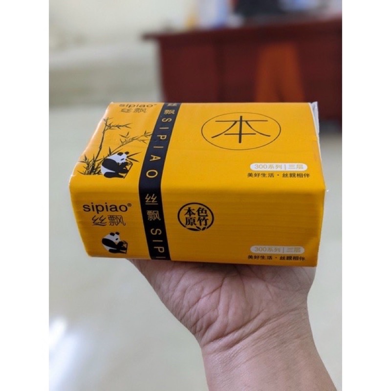 Giấy ăn Gấu Trúc Sipiao siêu dai ( Nội đia Trung loại xịn )