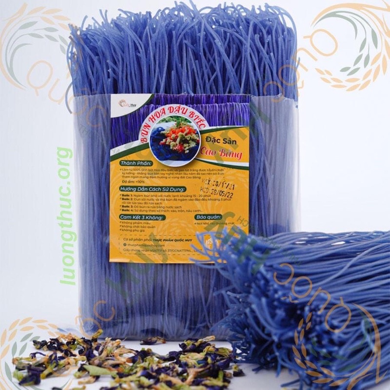 Bún hoa đậu biếc_ bún khô eat clean tại Hà Nội tui 1kg