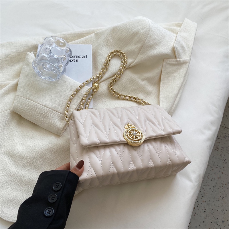 Túi đeo vai IELGY phối dây xích cao cấp cho nữ