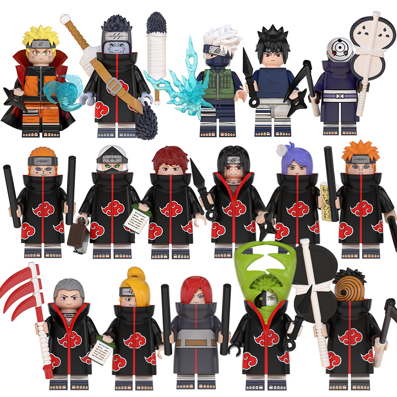 Bộ Đồ Chơi Lắp Ráp Mô Hình Nhân Vật Naruto