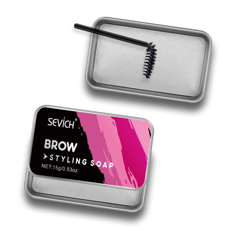 Bộ gel định hình lông mày SEVICH 15g kèm cọ trang điểm lông mày tiện lợi | BigBuy360 - bigbuy360.vn