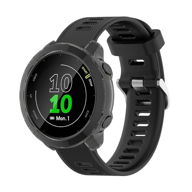 Bảo Vệ Vỏ Tpu Mềm Cho Đồng Hồ Garmin ~ Forerunner 55 Garmin ~ Forerunner 158
