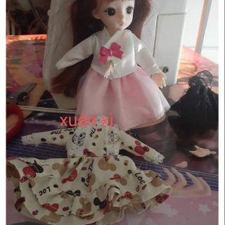 Đầm hàn quốc cho búp bê giá rẻ