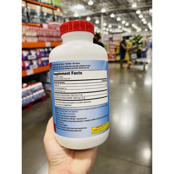 (Đủ Bill Mỹ + Air) Viên Hỗ Trợ Xương Khớp Glucosamine 375viên