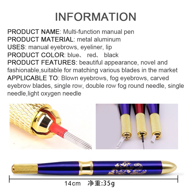 Bút Xăm Chân Mày Aimosi Đa Năng Tiện Dụng