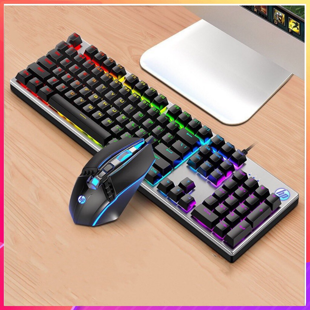 Bàn Phím Cơ HP K500, Bàn Phím Máy Tính Gaming cao cấp HP Đa Chức Năng - LED 7 Màu, 5 Hiệu Ứng Tuyệt Đẹp, Hàng Chính Hãng | BigBuy360 - bigbuy360.vn