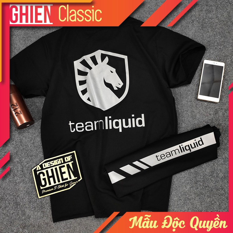 HOT - Áo thun UMAD unisex gaming LOL Team Liquid phản quang esports nam nữ tay ngắn (40kg-110kg)