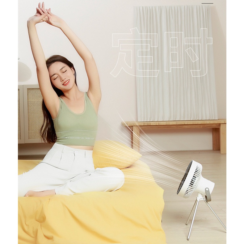 Quạt Làm Mát Có Thể Sạc Lại Đa Năng Tiện Dụng