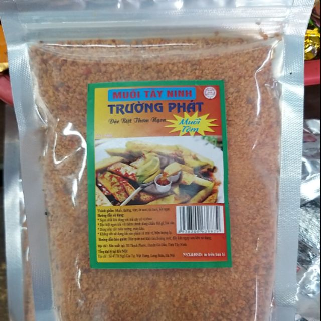 Muối tôm Tây Ninh gói 500gr