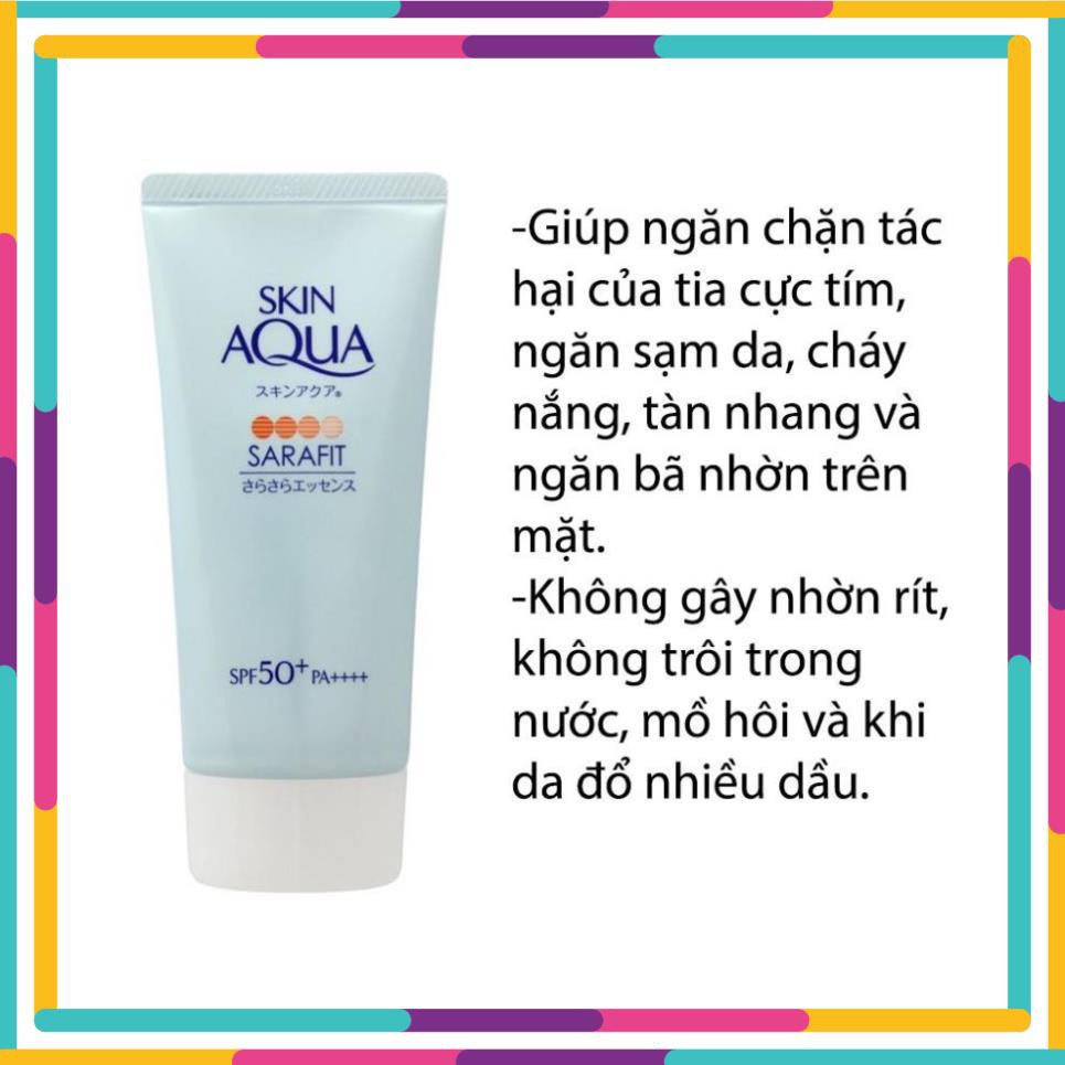 Kem Chống Nắng Skin Aqua Sarafit UV Essence SPF 50+/PA++++ 80g