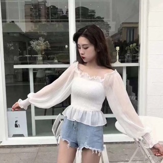 ÁO TRỄ VAI BÁNH BÈO