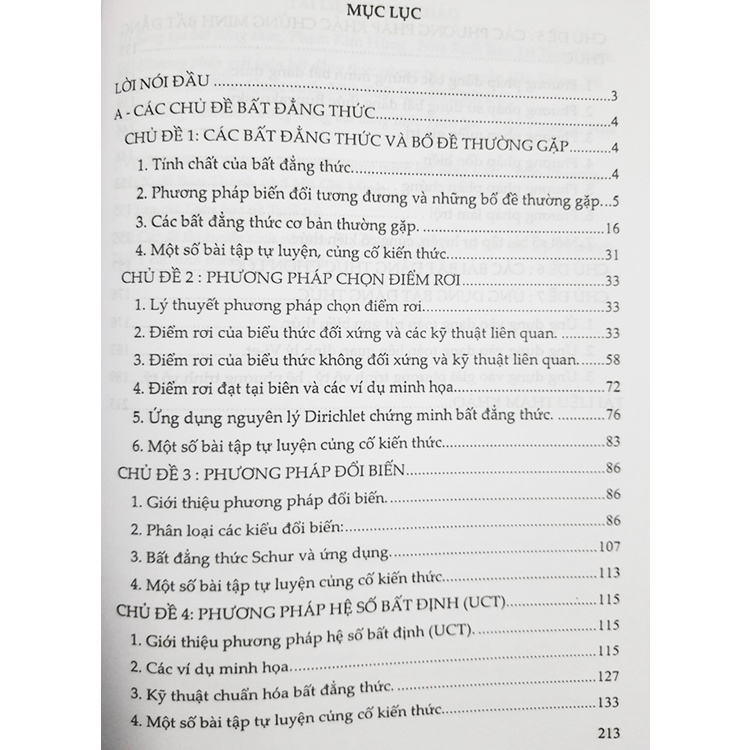 Sách - Các Chủ Đề Bất Đẳng Thức Ôn Thi Vào Lớp 10