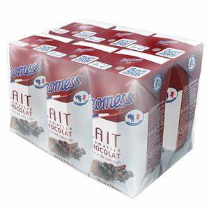 ( DATE MỚI NHẤT GIAO SIÊU TỐC) Sữa Tươi Hương Socola  Promess Thùng 24 x 200ml