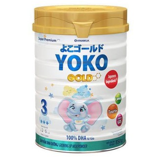 Sữa bột yoko 3 - hộp thiếc 850g