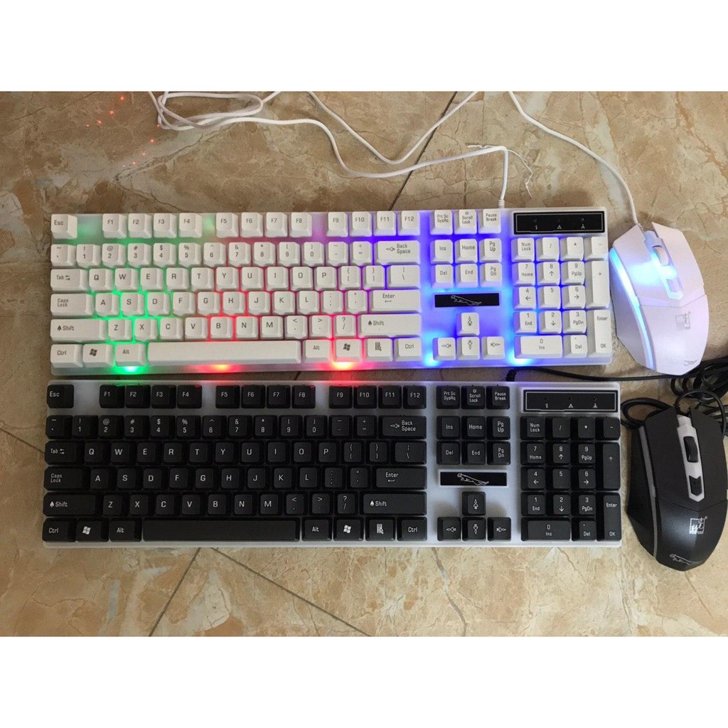 Bàn phím kèm chuột Giả Cơ G21 PRO Có LED | BigBuy360 - bigbuy360.vn