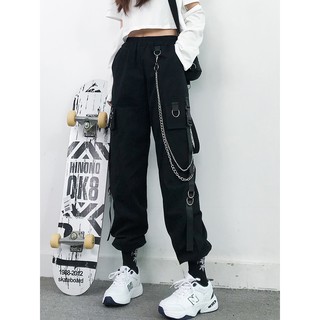 Quần jogger dây rút S -XL