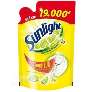 Bịch nước rửa chén Sunlight chanh 725ml