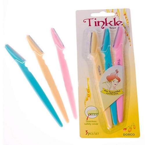 Bộ vĩ 3 dao cạo chân mày Tinkle