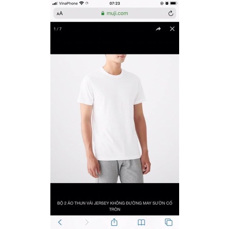 ÁO MUJI CHO NAM NỮ