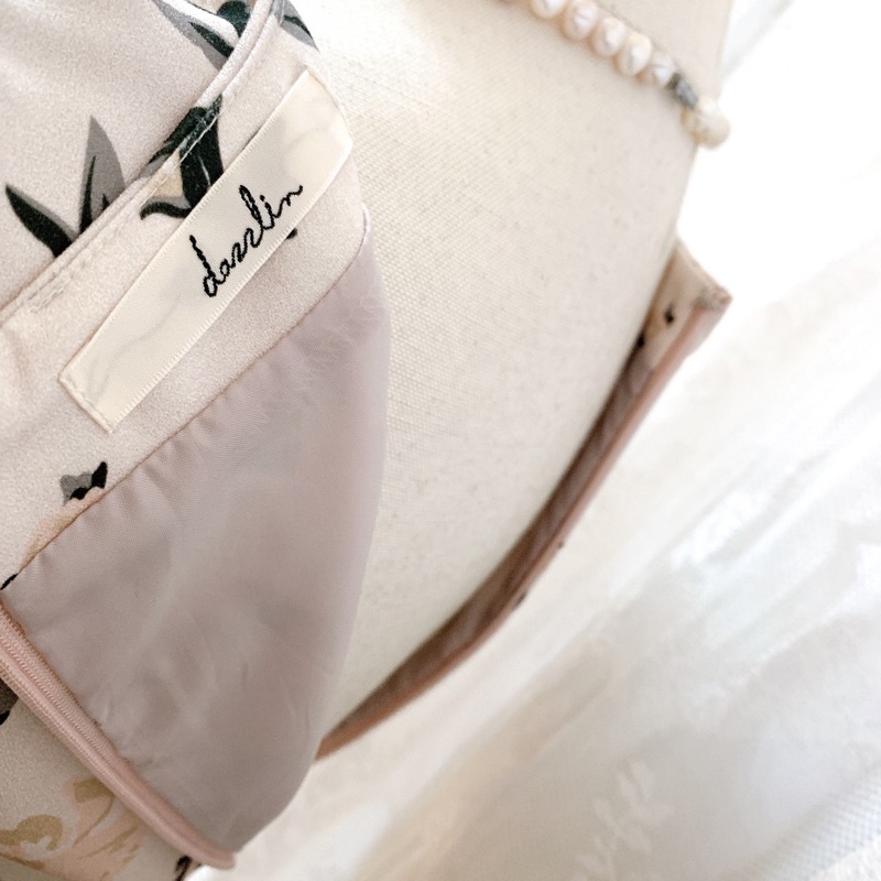 Đầm voan Nhật Dazzlin form babydoll in hoa pastel