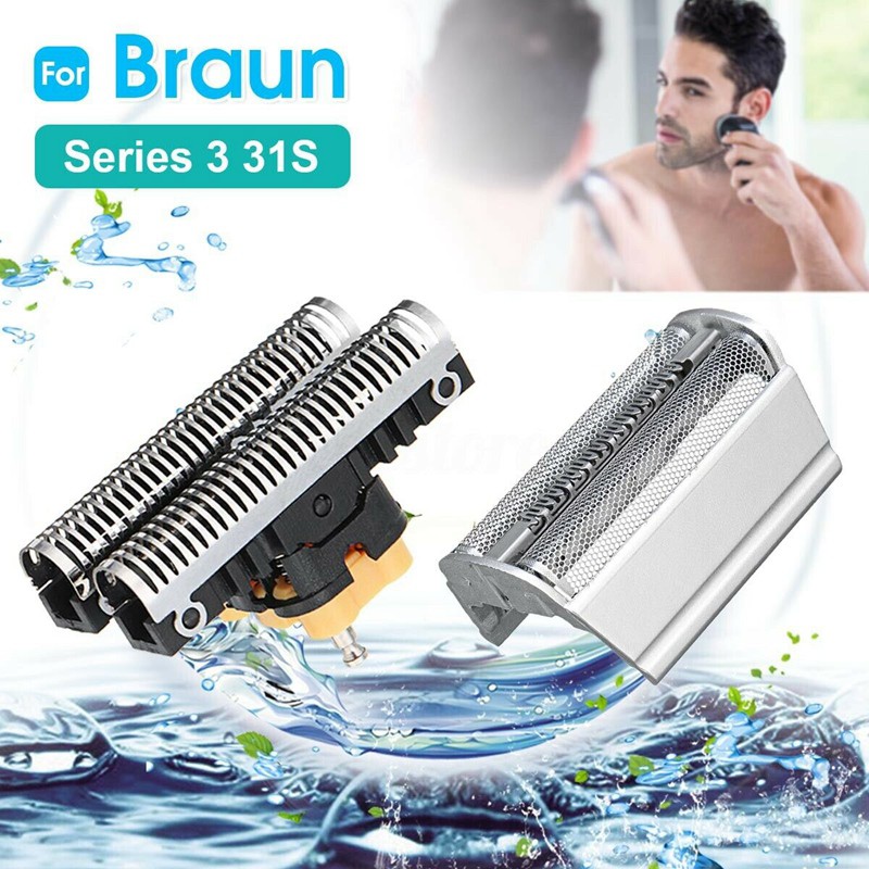 (Hàng Mới Về) Đầu Máy Cạo Râu Braun Shaver 31s 31b 5000 6000 Series 3