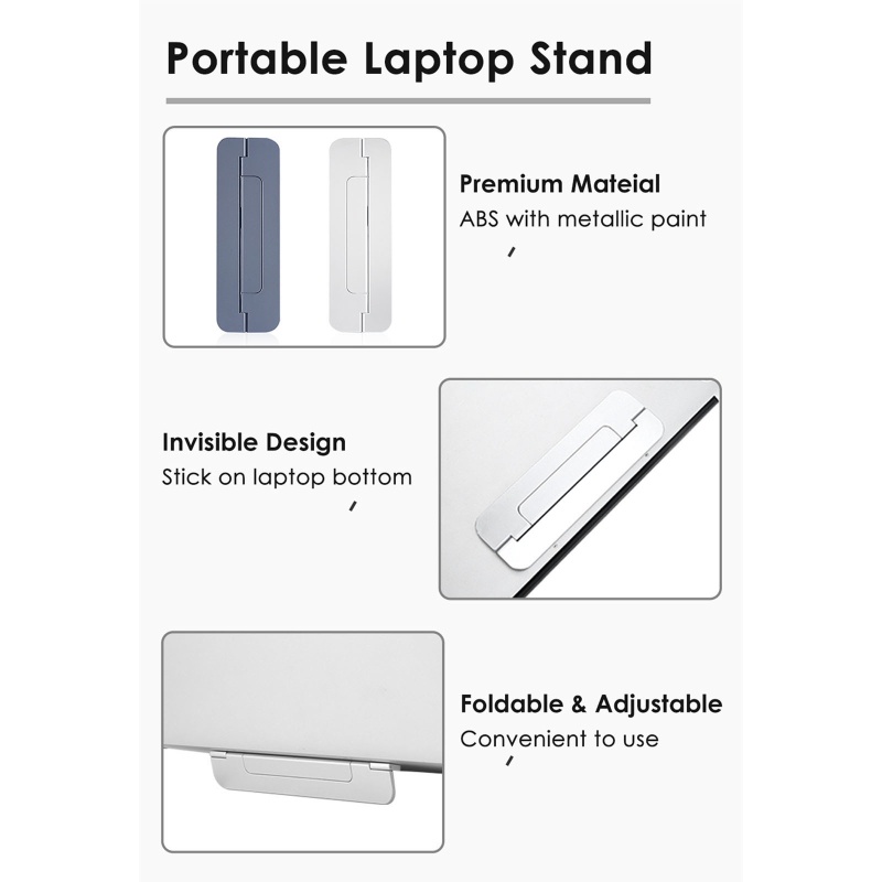 Giá Đỡ Laptop Có Thể Điều Chỉnh Tản Nhiệt Tiện Dụng