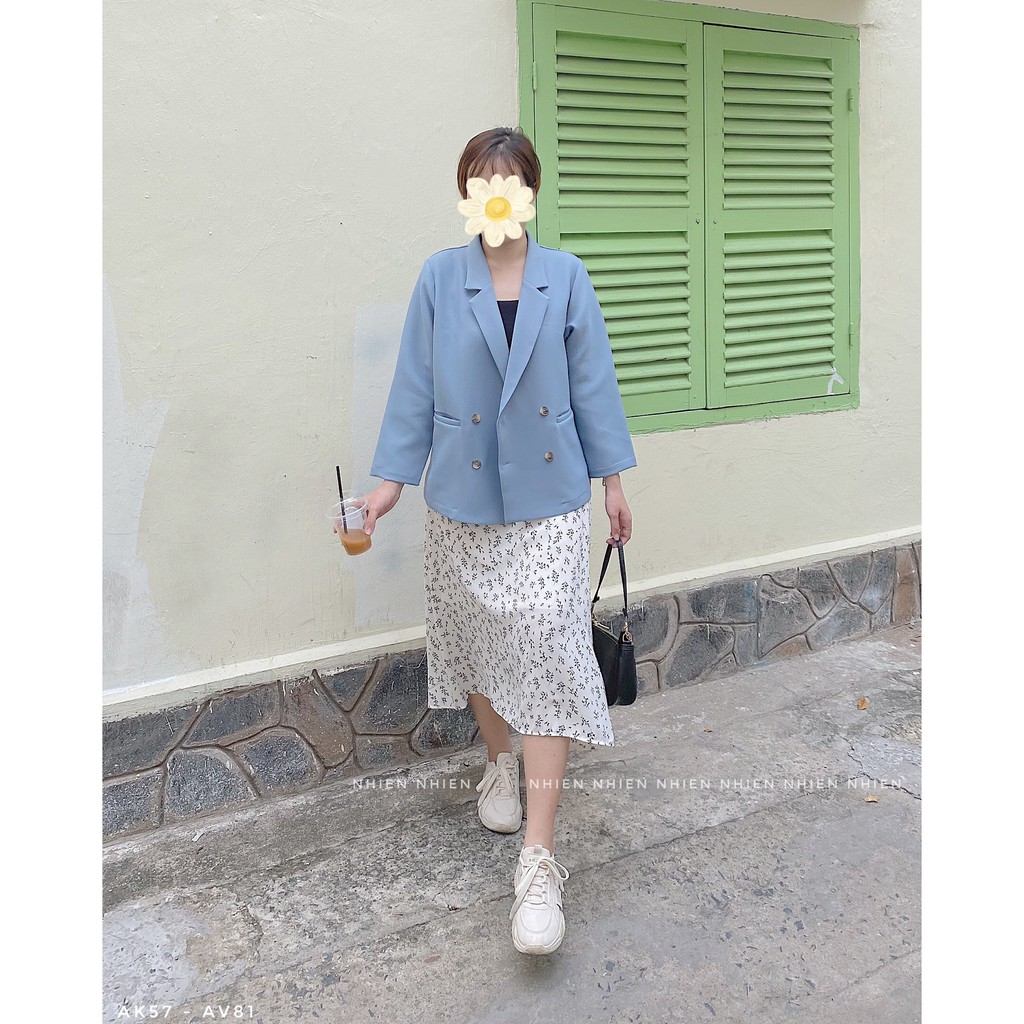 Áo Khoác Blazer 4 Nút_Nhienvintage AK57 | BigBuy360 - bigbuy360.vn
