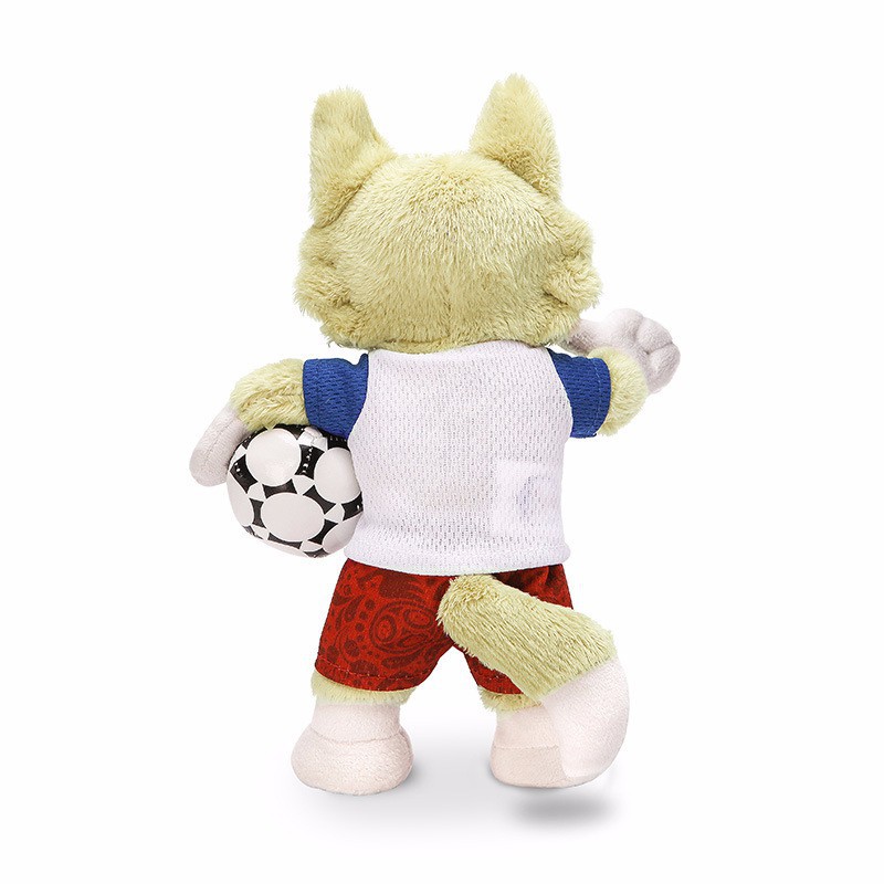 Gấu bông dễ thương hình sói và các quốc gia tham gia World Cup 2018