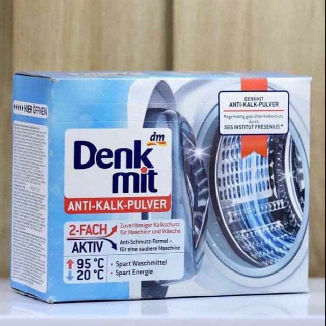 (Hàng chuẩn Đức)Combo 10 Viên vệ sinh lồng giặt Denkmit