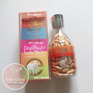 Nhau thai cừu kết hợp sữa ong chúa và Vitamin E Lamb Placenta With Royal Jelly Vitamin E - 100 viên