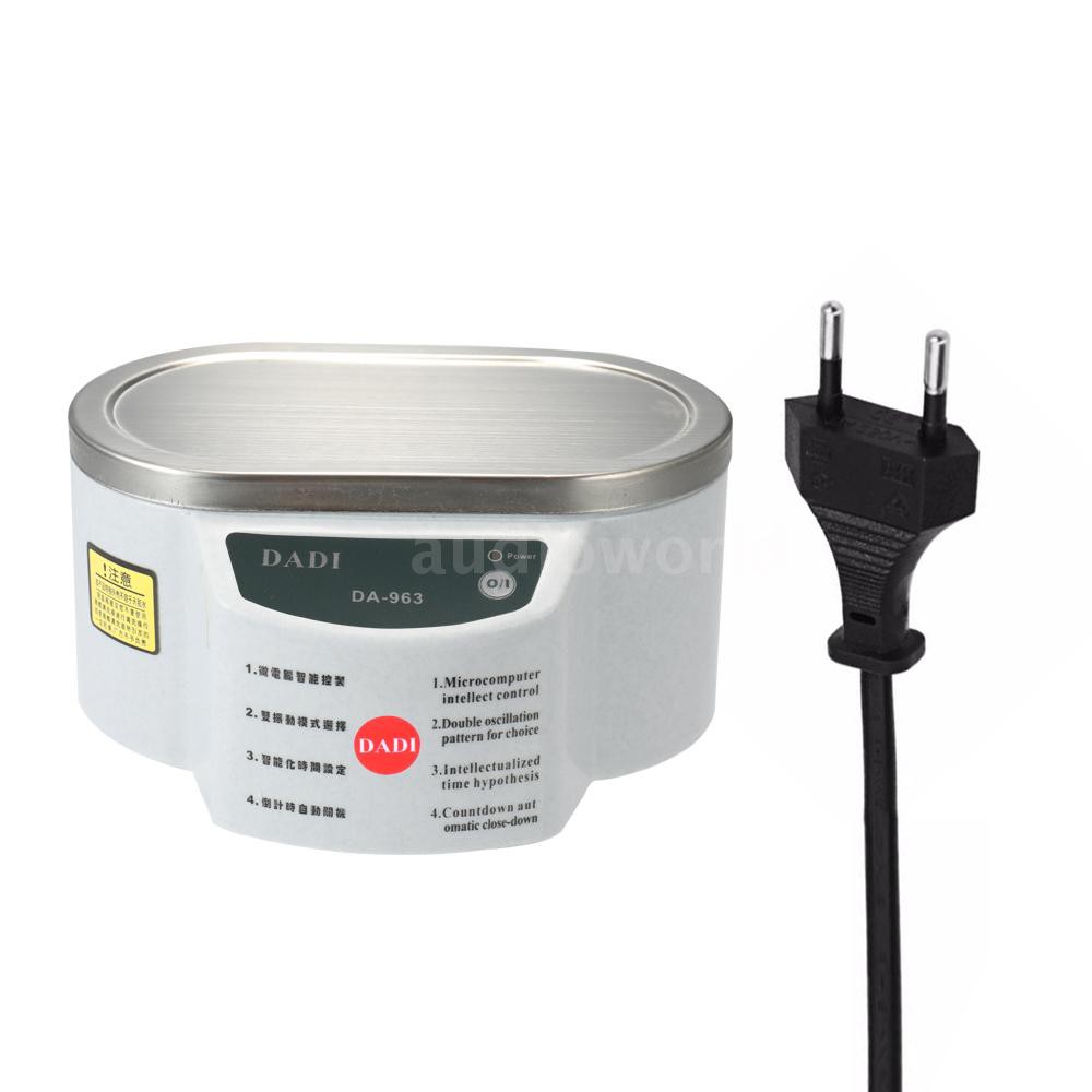 Máy làm sạch đồng hồ / mắt kính / bảng mạch kỹ thuật số bằng siêu âm kích thước mini