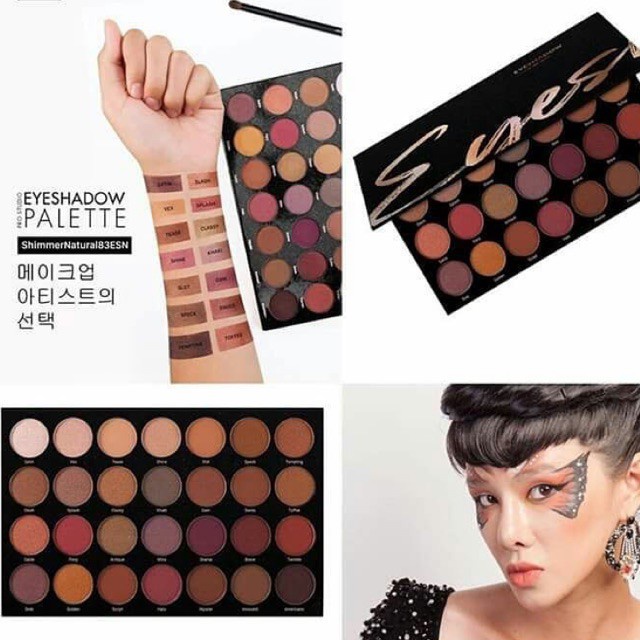 Bảng màu mắt Vacosi 28 ô chuyên nghiệp VACOSI PRO STUDIO EYESHADOW PALETTE