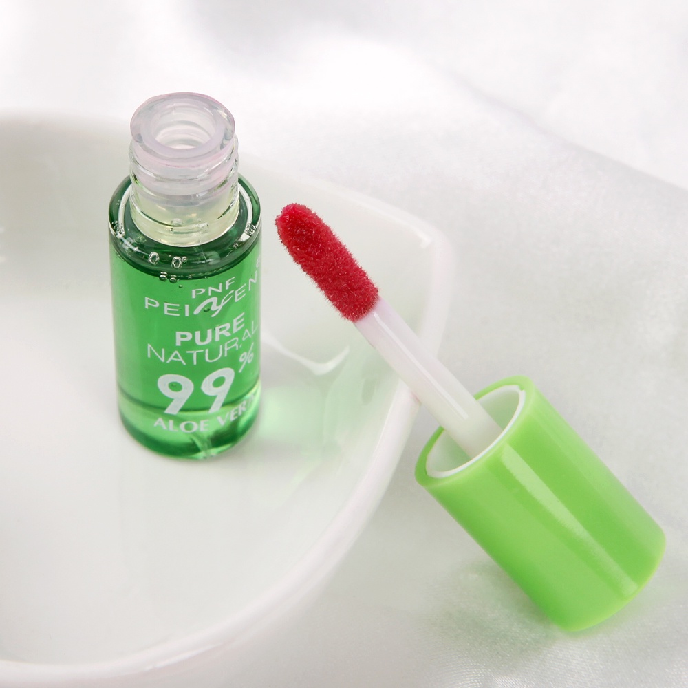 [Hàng mới về] Son dưỡng môi Peinifen dạng lỏng chiết xuất lô hội đổi màu được độc đáo