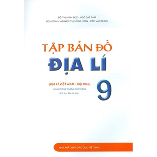 Sách - Tập Bản Đồ Địa Lí Lớp 9