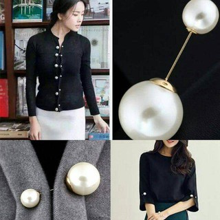 Set 7 cài áo ngọc trai