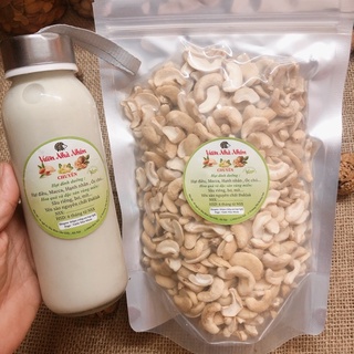 500g hạt điều bể tươi sạch vỏ lụa ( hàng không tẩy trắng )