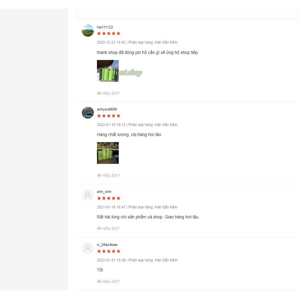 Cell Pin 26650A 5000mAh Đến 5500mAh pin 26650