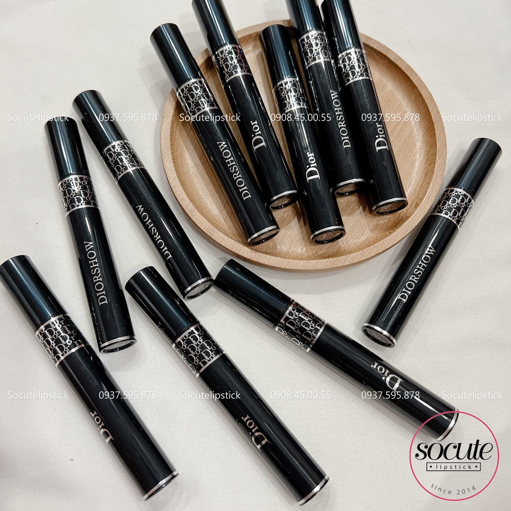 Mascara Làm Dài Và Dày Mi Diior Diiorshow Pump'N'Volume HD 090 Black Pump - 698 Nâu