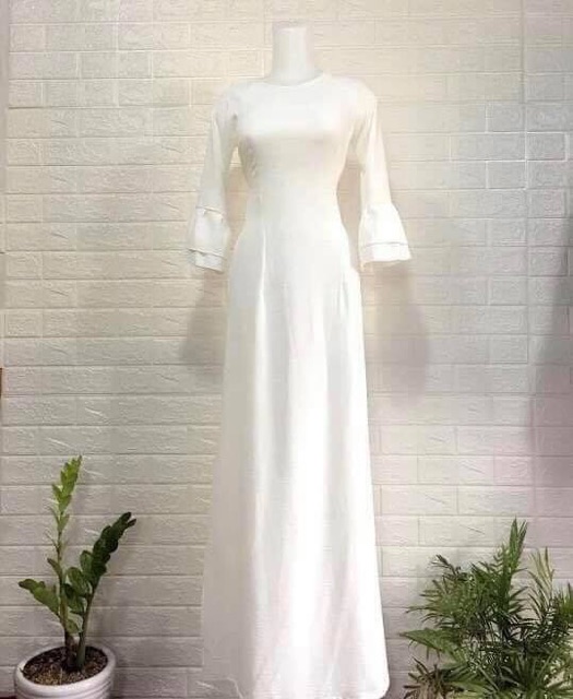 Áo dài tay cách điệu