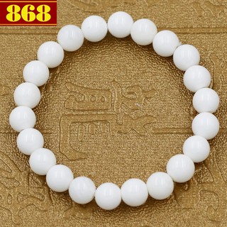 Vòng chuỗi san hô trắng 8 ly 22 hạt