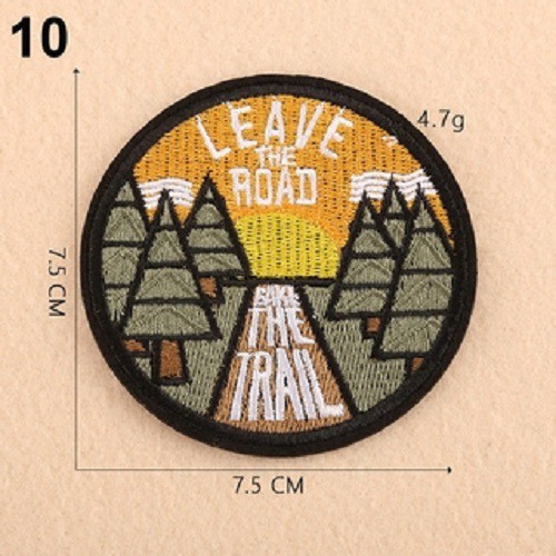 Miếng vá ủi quần áo hoặc thêu nhiều hình tự chọn dùng cho quần jean, áo phông, áo khoác, giày dép, mũ,đầm, túi xách.....