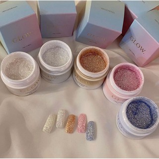 "Very good Nail - Glow Jar Glitter Collection": Sơn gel Nhũ Very good nail chính hãng Hàn quốc Lẻ hũ 25g Chọn màu