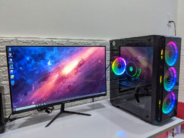 Full dàn pc i5 4590 + màn 24inch 75hz mới