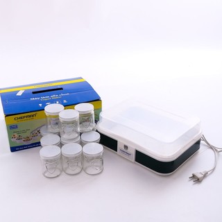 Máy làm sữa chua Chefman 12 cốc thủy tinh ( HÀNG VIỆT NAM )